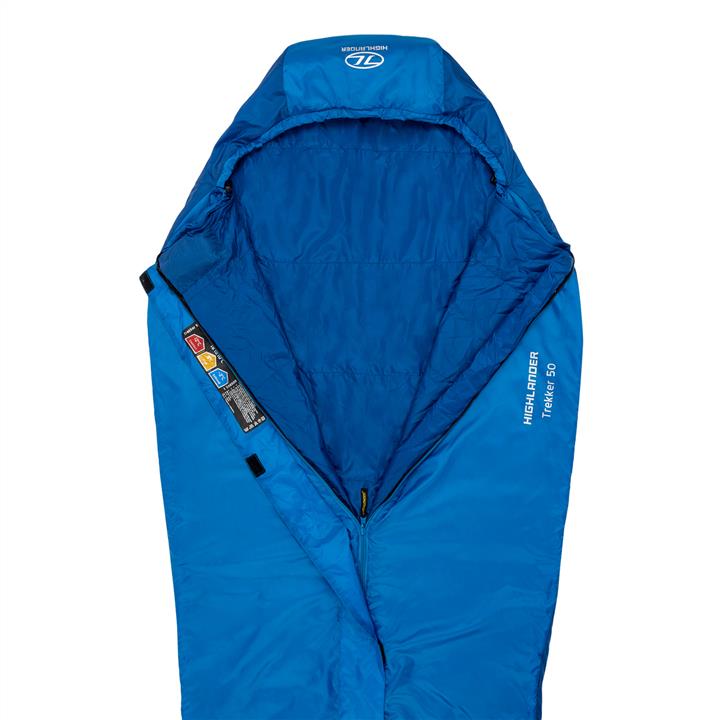 Highlander Спальний мішок Highlander Trekker 50 &#x2F; + 8 ° C Blue – ціна