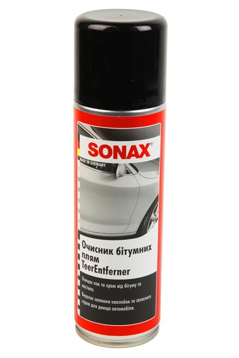 Sonax 334 200 Засіб для очищення від дьогтю, бітумних плям та олії, 300 мл 334200: Купити в Україні - Добра ціна на EXIST.UA!