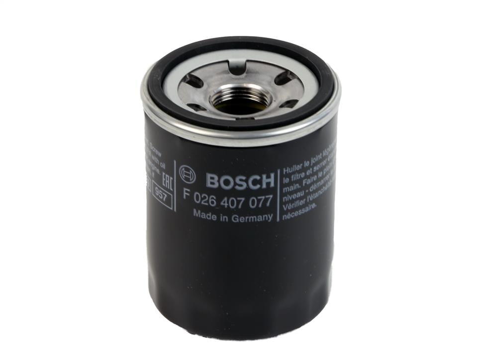 Bosch F 026 407 077 Фільтр масляний F026407077: Приваблива ціна - Купити в Україні на EXIST.UA!