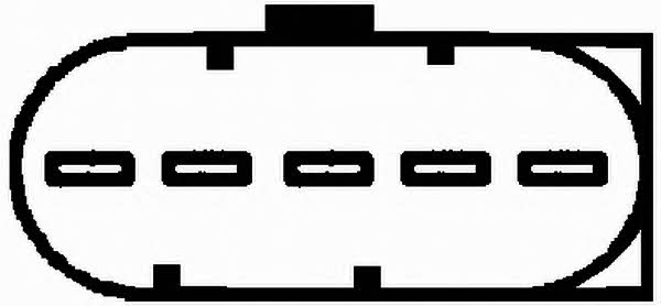 Hella 8ET 009 149-061 Расходомер воздуха 8ET009149061: Отличная цена - Купить в Украине на EXIST.UA! 8ET009149061 Hella Расходомер воздуха