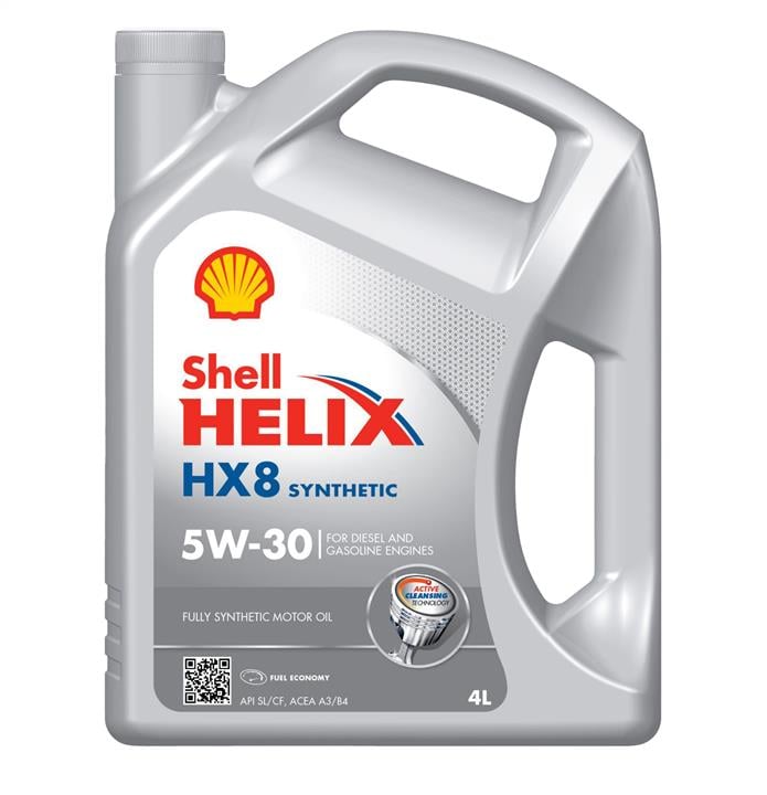 Моторна олива Shell Helix HX8 5W-30, 4л Shell HELIX HX 8 5W-30 4L