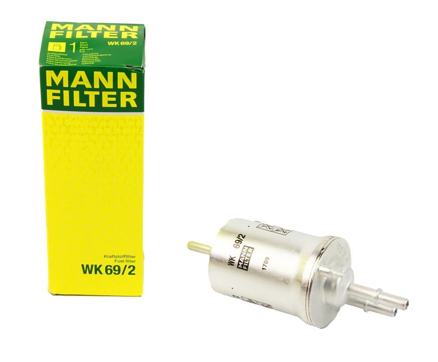 Mann-Filter WK 69/2 Топливный фильтр WK692: Купить в Украине - Отличная цена на EXIST.UA!