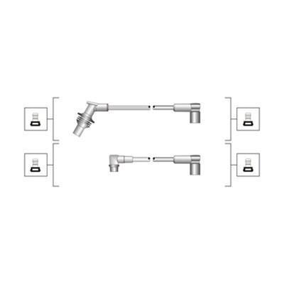 Magneti marelli 941319170101 Провода высоковольтные, комплект 941319170101: Отличная цена - Купить в Украине на EXIST.UA! 941319170101 Magneti marelli Провода высоковольтные, комплект