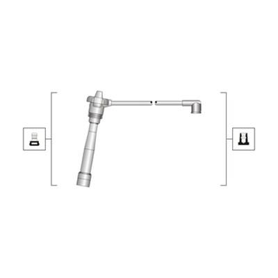 Magneti marelli 941319170115 Провода высоковольтные, комплект 941319170115: Отличная цена - Купить в Украине на EXIST.UA! 941319170115 Magneti marelli Провода высоковольтные, комплект