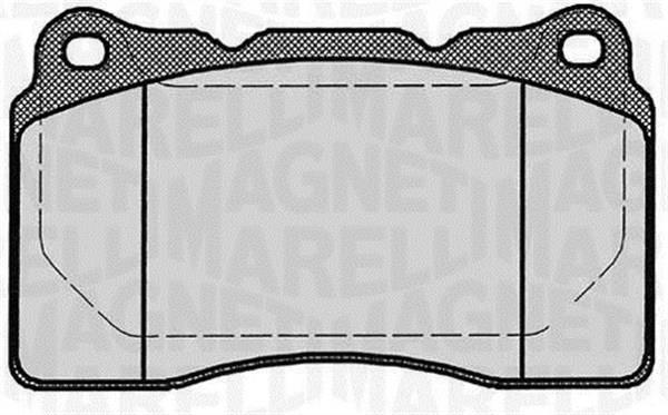 Magneti marelli 363916060499 Гальмівні колодки, комплект 363916060499: Купити в Україні - Добра ціна на EXIST.UA!