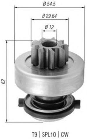Бендикс стартера Magneti marelli 940113020377