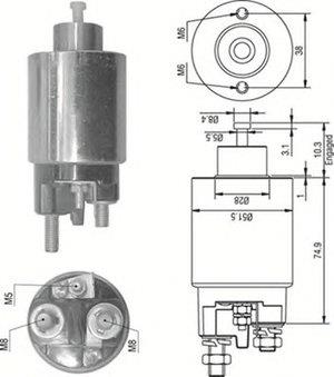 940113050354 Magneti marelli Реле стартера втягивающее