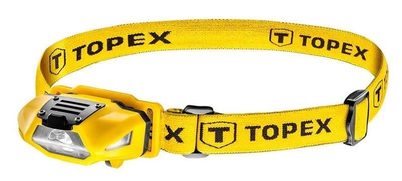 Topex 94W390 Фонарь налобный 4 режима, 1xAA 94W390: Купить в Украине - Отличная цена на EXIST.UA!