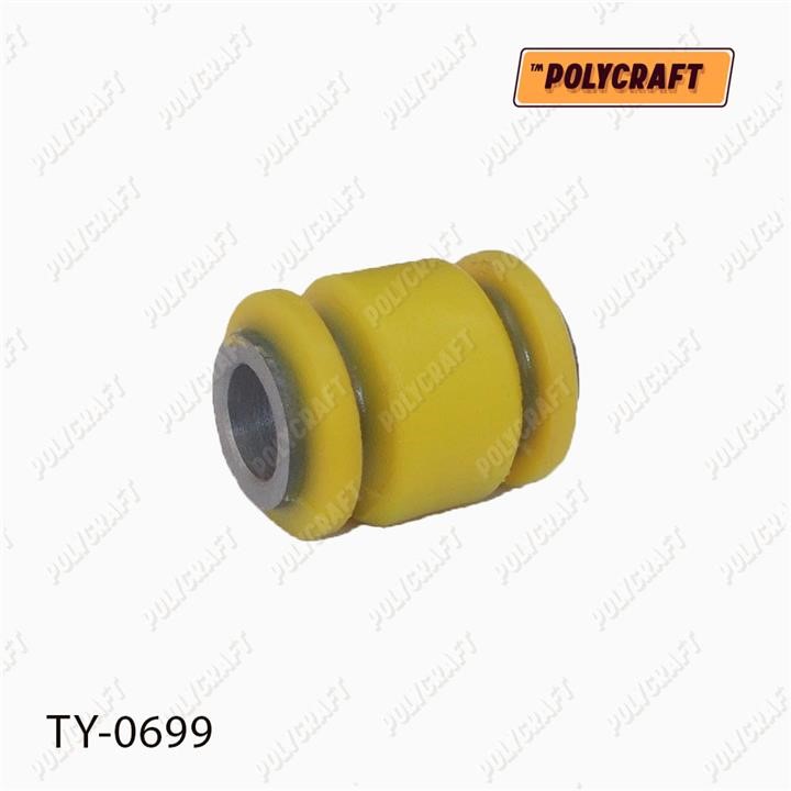TY0699 POLYCRAFT Сайлентблок задньої поперечної тяги поліуретановий