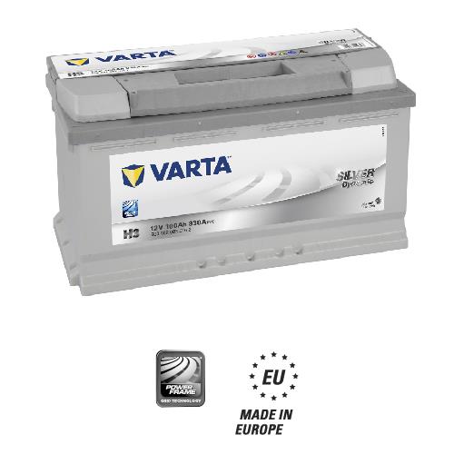 Батарея аккумуляторная Varta Silver Dynamic 12В 100Ач 830А(EN) R+ Varta 6004020833162 - фото 2