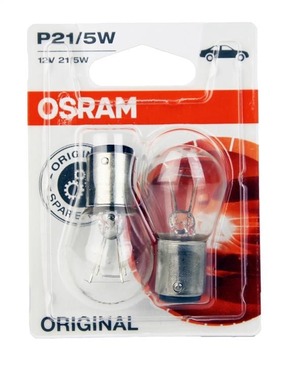 Osram 7528-02B Лампа розжарювання P21/5W 12V 21/5W 752802B: Купити в Україні - Добра ціна на EXIST.UA!