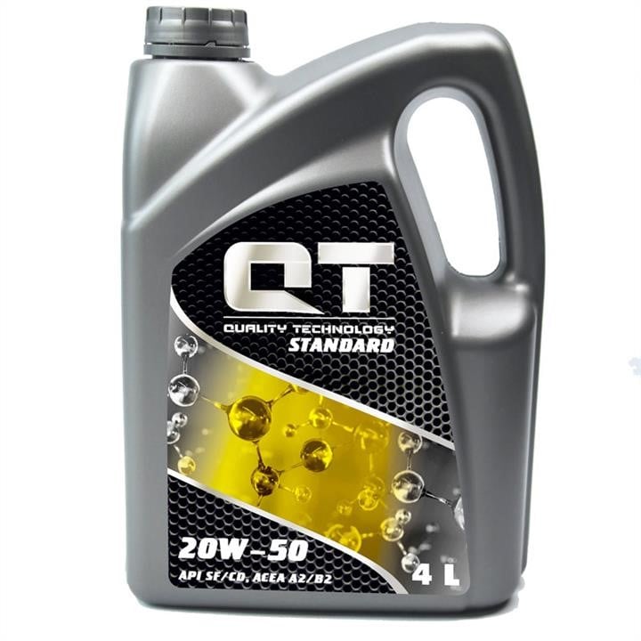 QT-oil QT1120504 Моторна олива QT-oil Standart 20W-50, 4л QT1120504: Купити в Україні - Добра ціна на EXIST.UA!