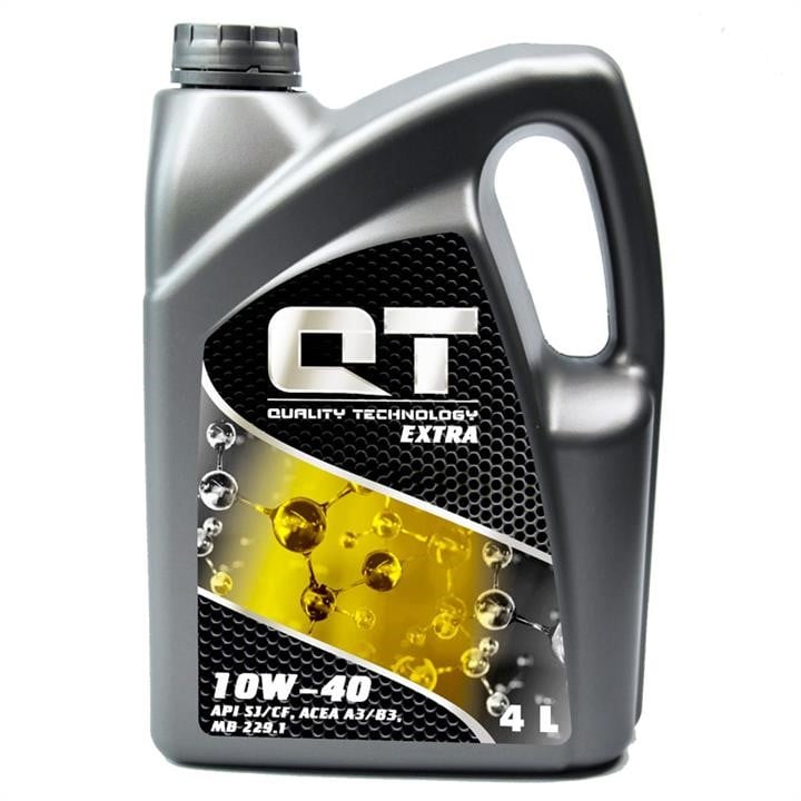 QT-oil QT1210404 Моторна олива QT-oil Extra 10W-40, 4л QT1210404: Приваблива ціна - Купити в Україні на EXIST.UA!