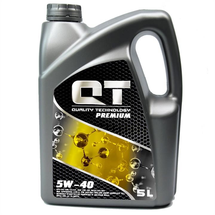 QT-oil QT1405405 Моторна олива QT-oil Premium 5W-40, 5л QT1405405: Приваблива ціна - Купити в Україні на EXIST.UA!