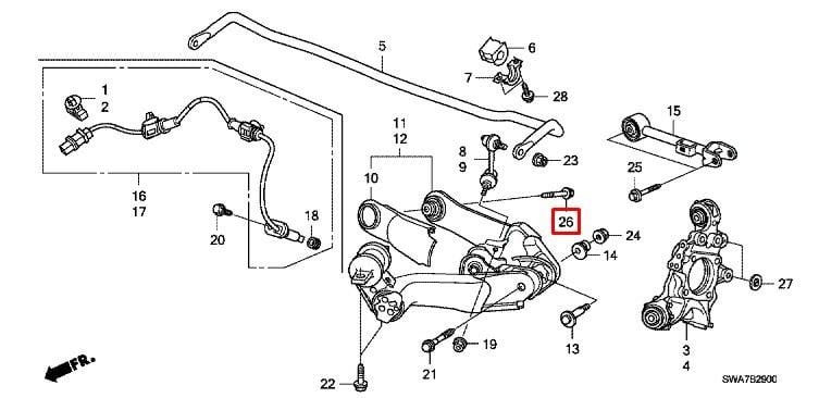 Купить Honda 90398-S5A-000 по низкой цене в Украине!
