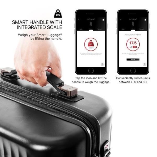 Heys Чемодан Heys Smart Connected Luggage (L) Black – ціна