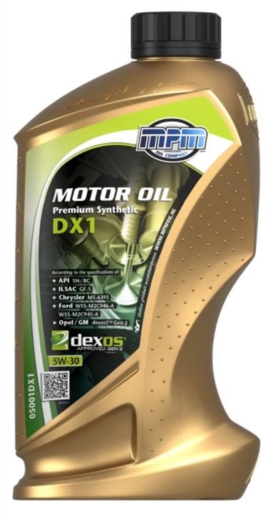 MPM Oil 05001DX1 Моторна олива MPM Oil Premium Synthetic GM Dexos1 5W-30, 1л 05001DX1: Купити в Україні - Добра ціна на EXIST.UA!