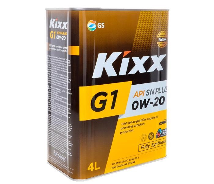 Kixx GS1131681 Моторна олива Kixx G1 0W-20, 4л GS1131681: Приваблива ціна - Купити в Україні на EXIST.UA!