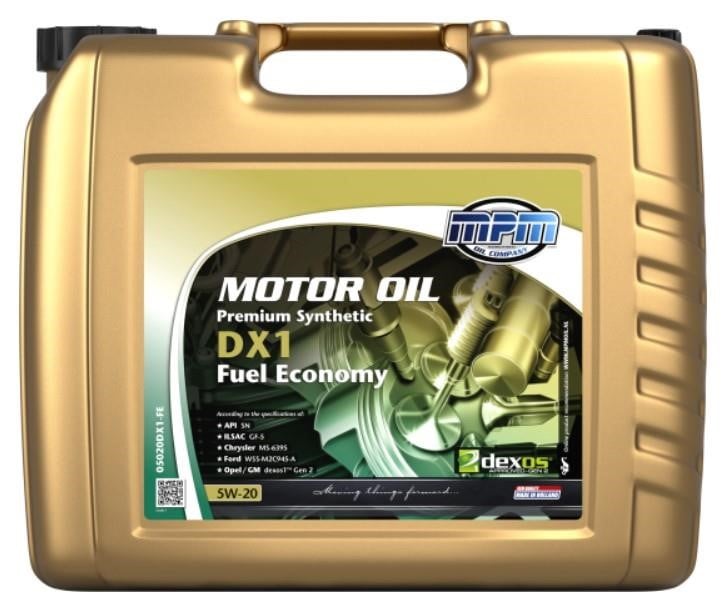MPM Oil 05020DX1-FE Моторна олива MPM Oil Premium Synthetic DX1-FE 5W-20, 20л 05020DX1FE: Купити в Україні - Добра ціна на EXIST.UA!