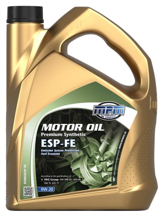 MPM Oil 05005ESP-FE Моторна олива MPM Oil Premium Synthetic ESP-FE 0W-20, 5л 05005ESPFE: Купити в Україні - Добра ціна на EXIST.UA!