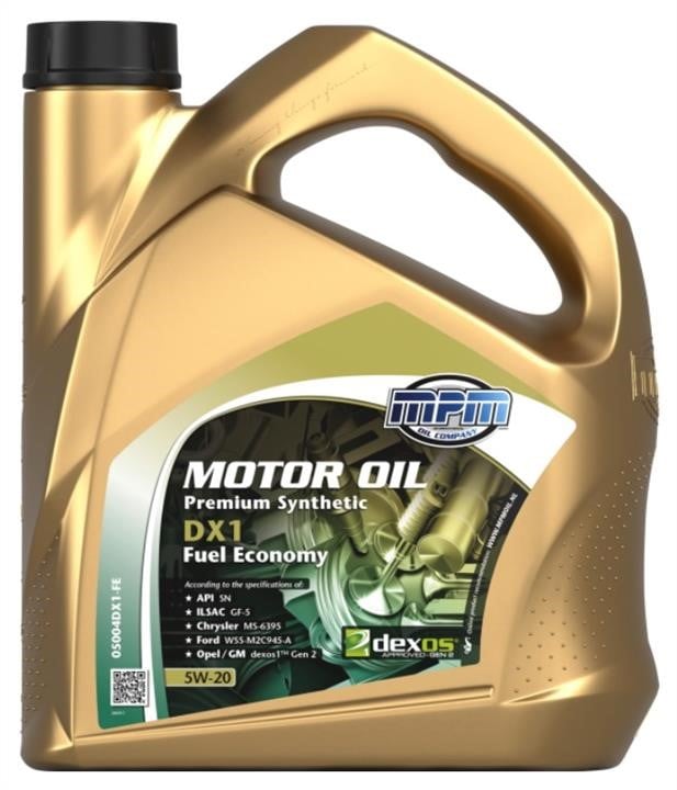 MPM Oil 05004DX1-FE Моторна олива MPM Oil Premium Synthetic DX1-FE 5W-20, 4л 05004DX1FE: Купити в Україні - Добра ціна на EXIST.UA!