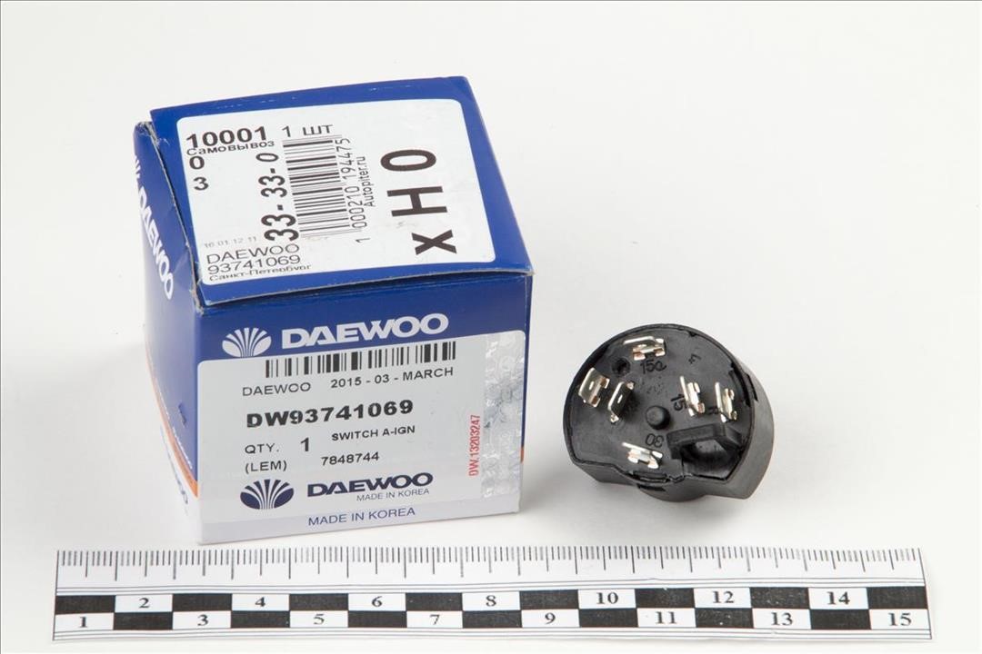 Daewoo 93 741 069 Контактна група замка запалювання 93741069: Купити в Україні - Добра ціна на EXIST.UA!