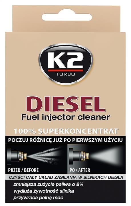 K2 T312 Добавка для очищення дизельного пального вприск К2, 50 мл T312: Купити в Україні - Добра ціна на EXIST.UA!