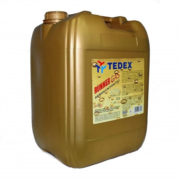 Tedex 5900481087239 Олива моторна Tedex Runner Gas 10W-40, 20 л 5900481087239: Купити в Україні - Добра ціна на EXIST.UA!