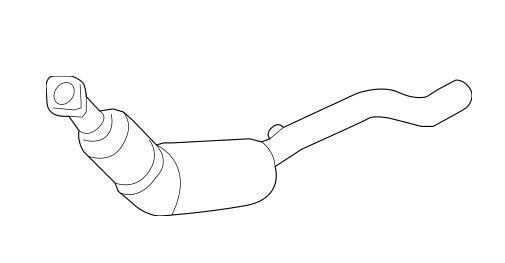 LR039898 Land Rover Каталізатор