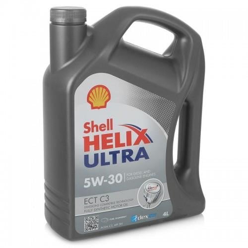 Масло моторное Shell Helix Ultra ECT 5W-30, 4 л Shell 550042847