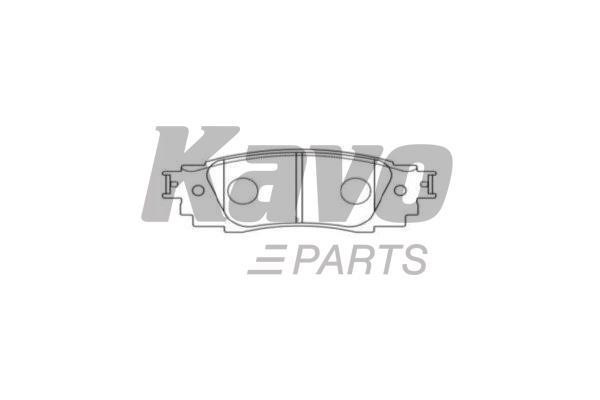 Kavo parts BP9160 Гальмівні колодки задні, комплект BP9160: Купити в Україні - Добра ціна на EXIST.UA!