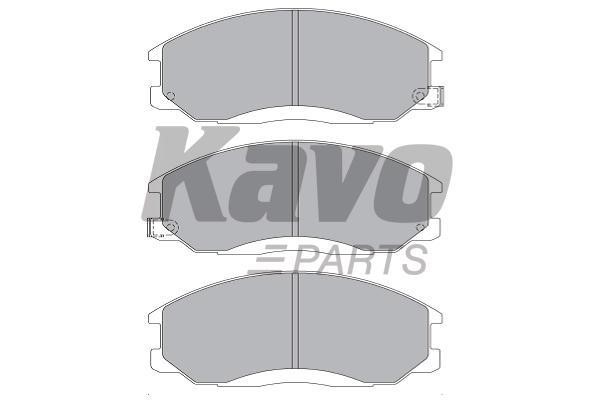 Гальмівні колодки передні, комплект Kavo parts KBP-3019