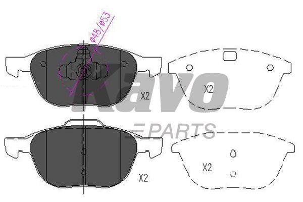 Купить Kavo parts KBP4513 – отличная цена на EXIST.UA!