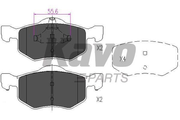 Купить Kavo parts KBP4541 – отличная цена на EXIST.UA!