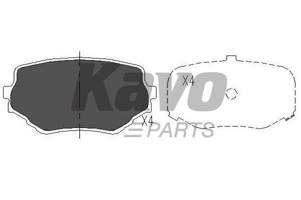 Купить Kavo parts KBP-8506 по низкой цене в Украине!