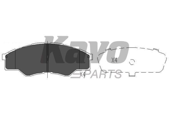 Купити Kavo parts KBP-9102 за низькою ціною в Україні!