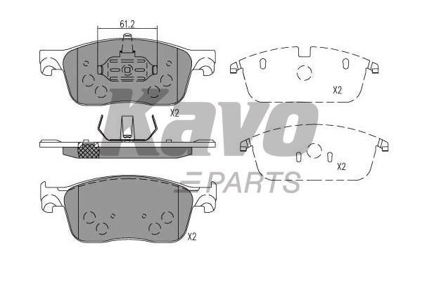 Купити Kavo parts KBP-9155 за низькою ціною в Україні!