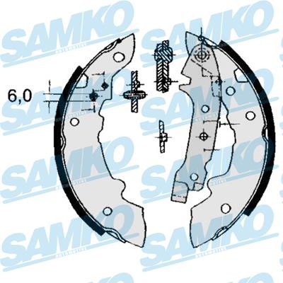 Samko 84320 Колодки гальмівні барабанні, комплект 84320: Купити в Україні - Добра ціна на EXIST.UA!