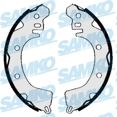 85260 Samko Колодки тормозные барабанные, комплект