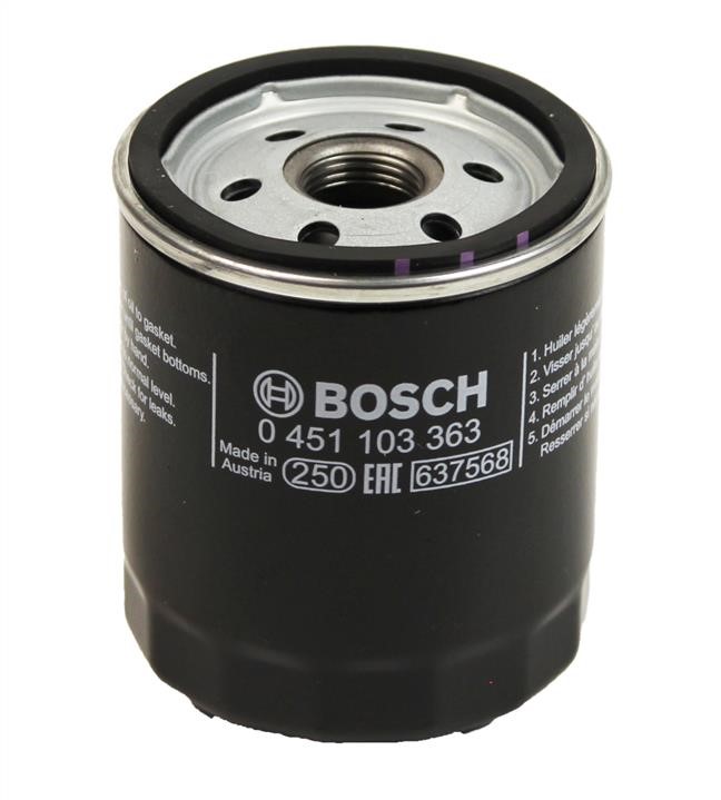 Bosch 0 451 103 363 Фільтр масляний 0451103363: Купити в Україні - Добра ціна на EXIST.UA!