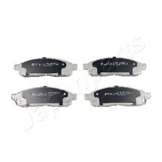 PA128AF Japanparts Тормозные колодки дисковые, комплект