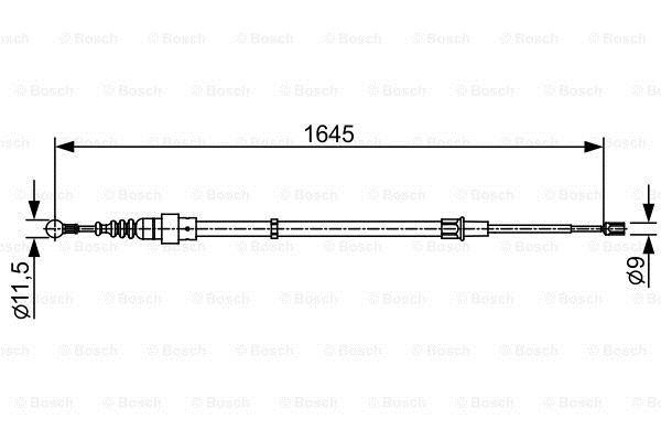 Купити Bosch 1 987 482 451 за низькою ціною в Україні!