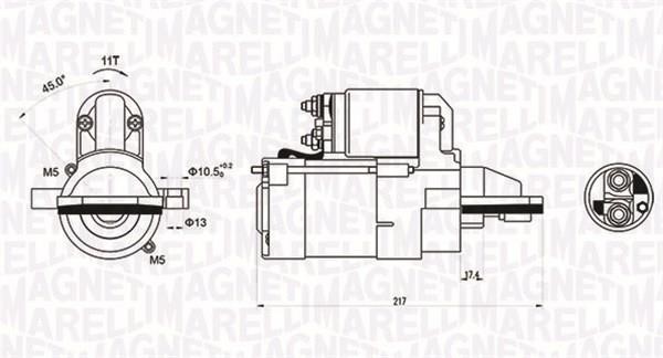 063721246010 Magneti marelli Стартер