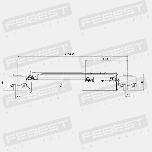 Купити Febest 01650975R за низькою ціною в Україні!