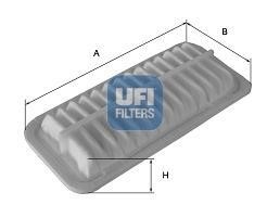 Ufi 3063900 Повітряний фільтр 3063900: Приваблива ціна - Купити в Україні на EXIST.UA!