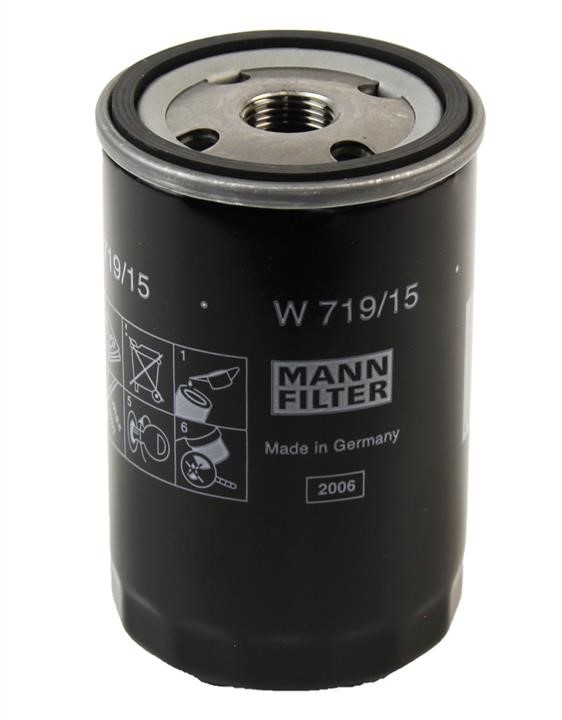Mann-Filter W 719/15 Фільтр масляний W71915: Купити в Україні - Добра ціна на EXIST.UA!