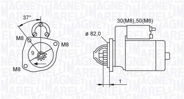 Купить Magneti marelli 063721389010 – отличная цена на EXIST.UA!