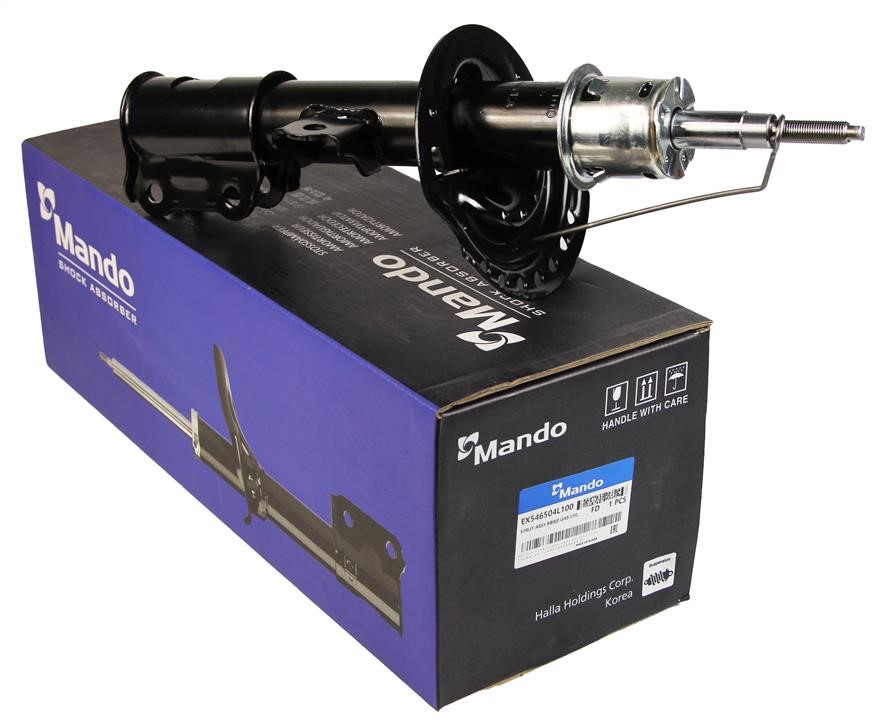 Амортизатор подвески передний левый газомасляный Mando EX546504L100