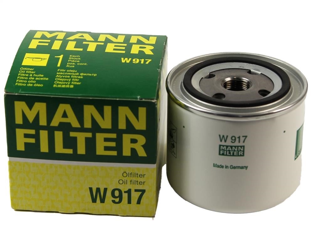 Фільтр масляний Mann-Filter W 917