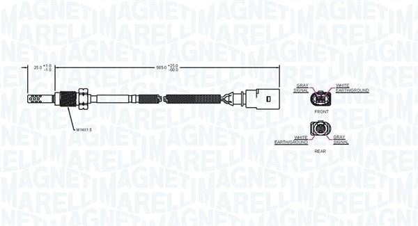 Купить Magneti marelli 172000123010 по низкой цене в Украине!